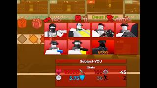 Deus Fictus 3 Stars Glitched Mode - The Battle Robloxian