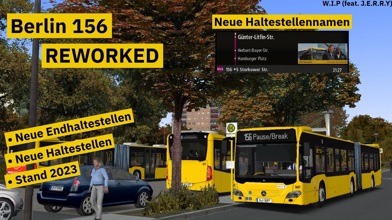 OMSI 2: Berlin 156 REWORKED! #176 | PxlKiing