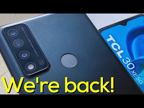 Guess who's back?! TCL 30 series FIRST LOOK at TCL 30 V 5G & TCL 30 XE 5G