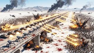 Unstoppable TSUNAMI: 4 Million Horde vs Heavy Jungle Defense! UEBS 2