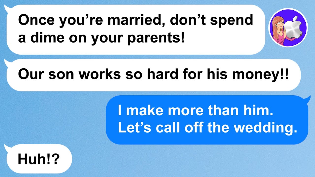 【Apple】MIL tries to control me over money, not realizing I earn twice as much as her son! LOL!