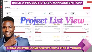 How to Build a Modern Project Management App in Power Apps | Project Screen | List View 2026