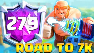 TOP LADDER PUSH WITH GIANT SPARKY BAIT | SPARKY TOP LADDER