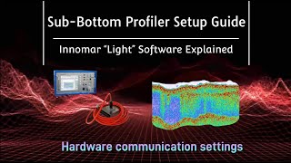How to Configure Innomar “Light” Sub-Bottom Profiler | Complete SBP Software Setup Guide screenshot 4