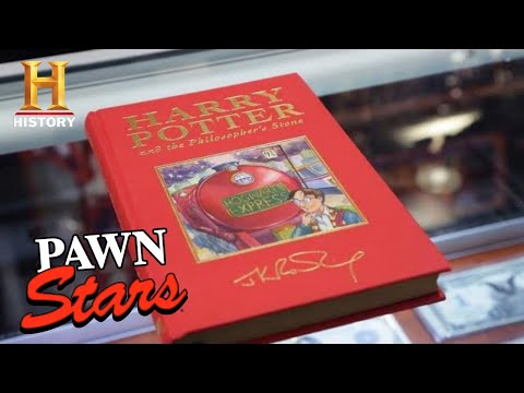 Pawn Stars: UNREAL PRICE for RARE Harry Potter First Edition (Season 18) | History