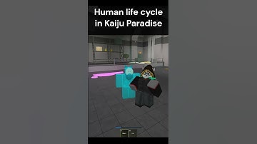 Human life cycle of #kaijuparadise #roblox  #shorts