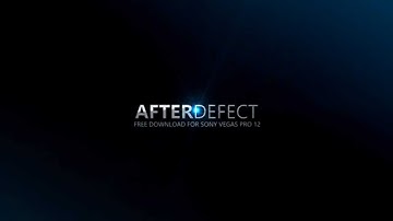 SONY VEGAS PRO FREE INTRO - "AFTERDEFECT"