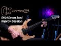 Charvel DK24 Desert Sand - Improv Session with Elevated Jam Tracks