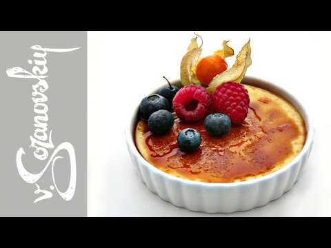 Видео рецепт Простой крем-брюле