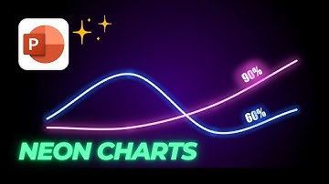 I Created Stunning Neon Charts with PowerPoint