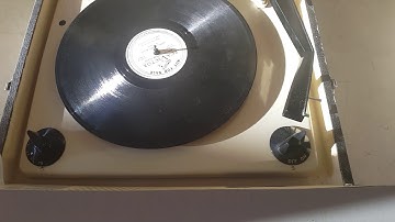 Restored Voice of Music Record Player 78