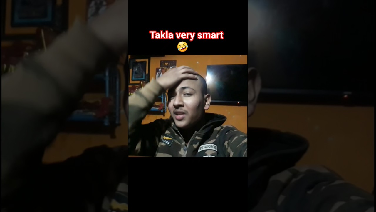 Takla very smart 🤣 #shortsfeed #viral #funny #prank #comedy #explore #ytshorts 🤣