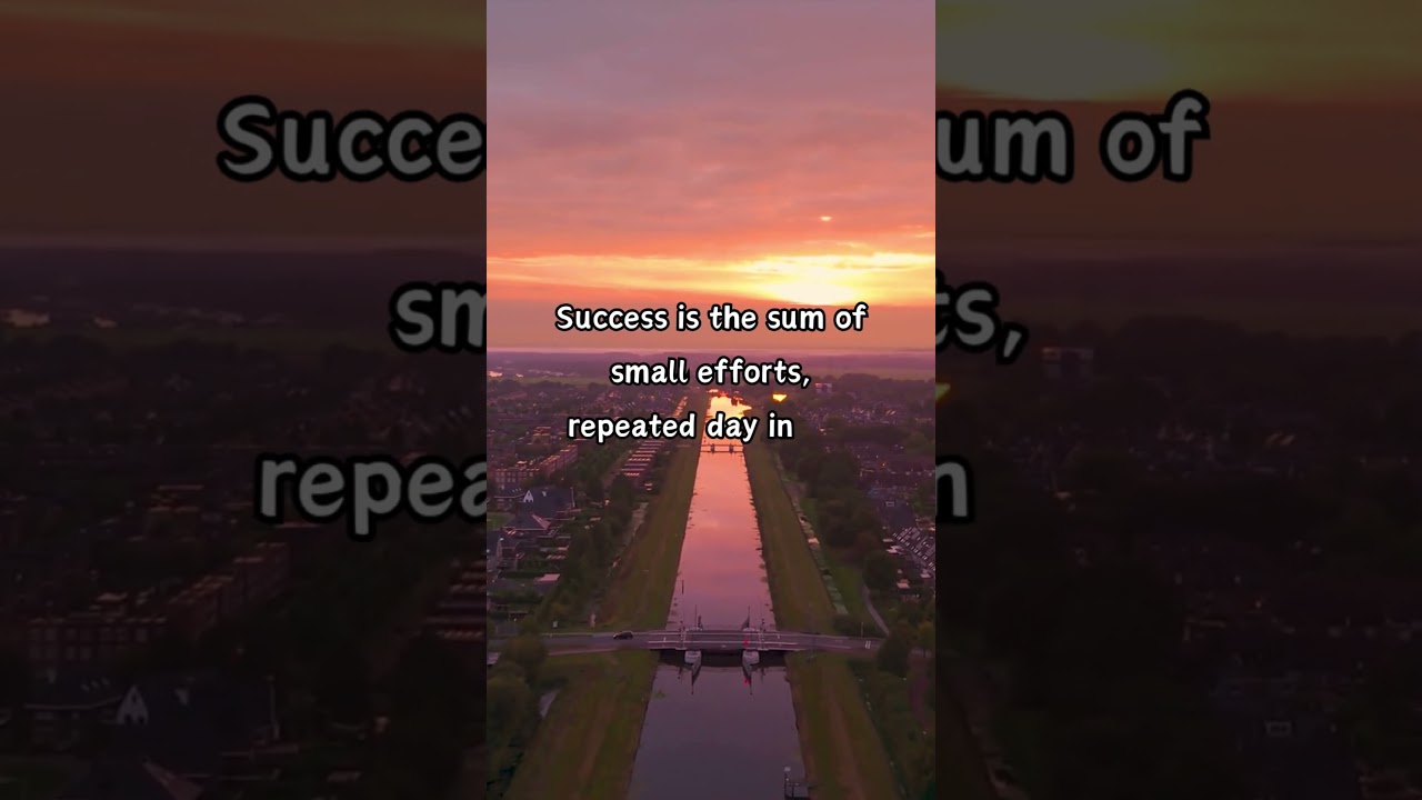 "Success Through Consistency" - Small Efforts, Big Results