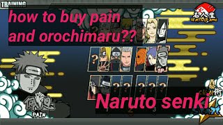 How to buy pain and orochimaru screenshot 5