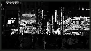 [4K ASMR] Shinjuku In Black &amp; White (新宿) - Tokyo 2021