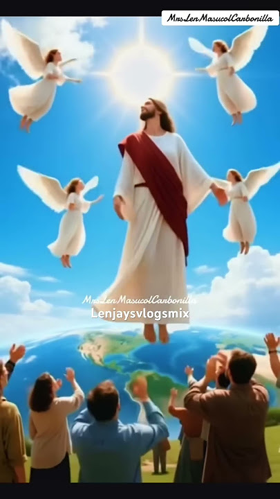 Jesus Christ and angels 👼 🙏❤️790