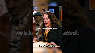 2 Broke Girls | Max DESTROYS a Rude Hospital Receptionist 😳👇 #2BrokeGirls #Max #Comedy