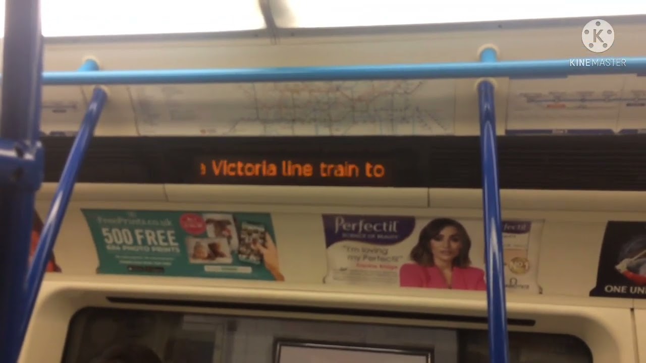 London Underground Victoria Line Onboard Announcements.