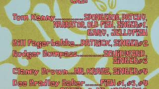 Spongebob Squarepants - End Credit (English) (A Spongebob Christmas Special) HQ