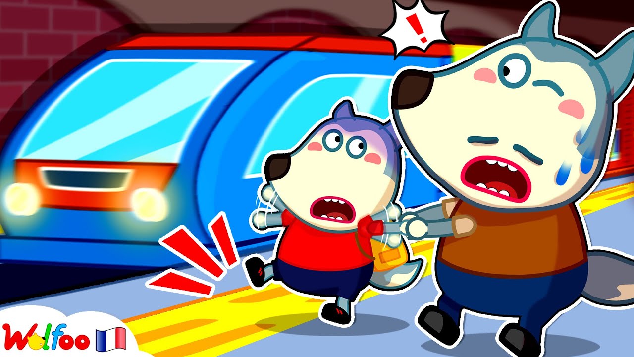 Attention Aux Inconnus ! Sécurité Dans Le Métro 😨 Dessin Animé Pour Bébé 🎉 Collection D'épisodes