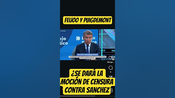 💣FEIJOO talks about PUIGDEMONT #pedrosanchez #pp #puigdemont