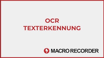 Automatisierung mit OCR Texterkennung