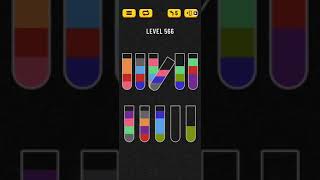 Water Sort Puzzle Level 566 Walkthrough Solution Android/iOS π¦