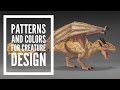 How to paint patterns and colors for creature design