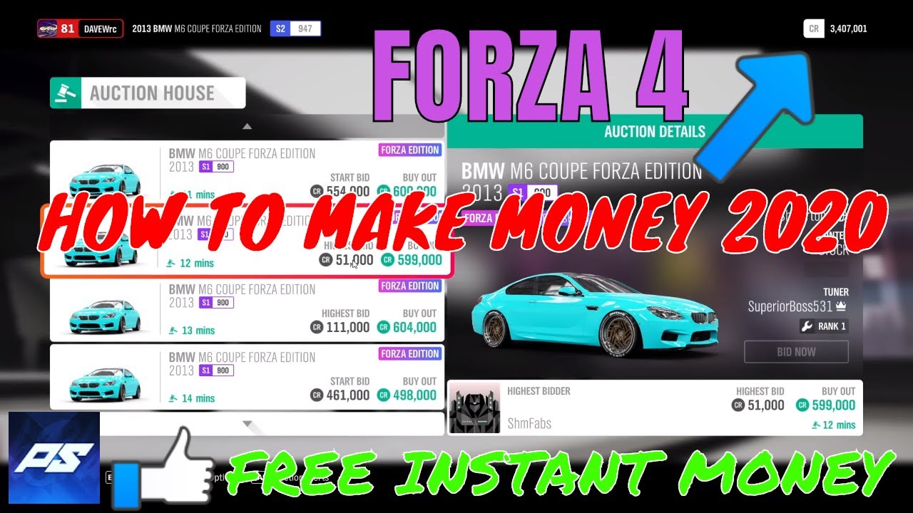 New Best Forza Horizon 4 Money Glitch Unlimited Credits Still