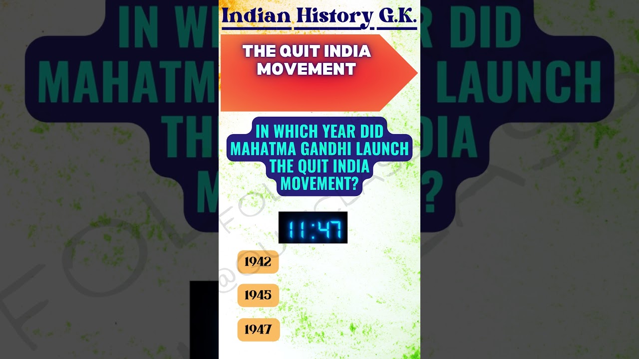 Indian History Q.11 | 