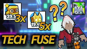 WHAT HAPPENS WHEN YOU FUSE 3 GOLDEN ROBOTS & 5 GOLDEN CYBER FOXES IN PET SIMULATOR X