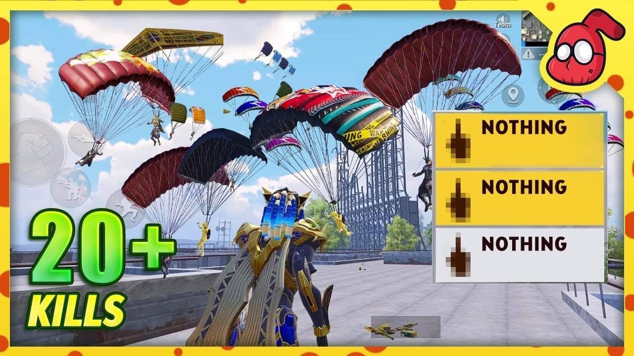 I Landed on NOTHING | PUBG Mobile - YouTube