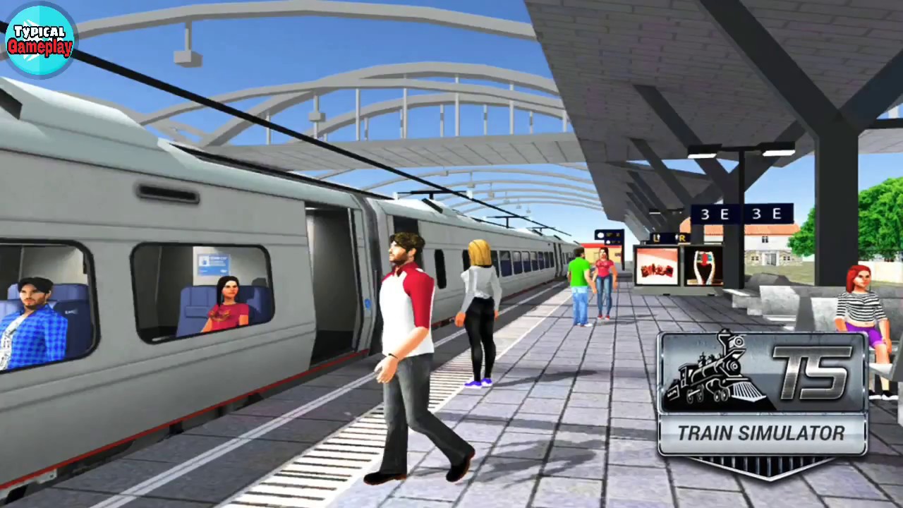 (Train Simulator Free 2018) Typical Android Gameplay (HD). YouTube