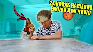 BROMA HACIENDO ENOJAR A MI NOVIO POR 24 HORAS *termino muy enojado*