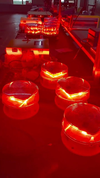 ICAO Medium Intensity Type C Steady-Burning RED 2,000 cd at night, visual and infrared