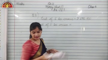 Class 4 Maths Ch 11 Money {Part   2}