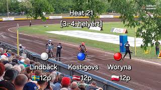 24.05.01.SEC QR1/ Heat 21.-Debrecen 🇭🇺 [🔴Woryna, 🔵Kostigovs 🇱🇻,⚪️Lindbäck 🇸🇪]