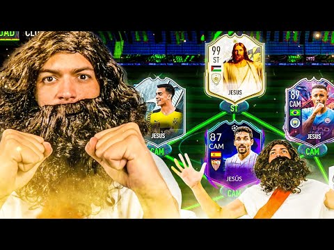 I made a FULL JESUS TEAM for FUT Champs Q?s!
