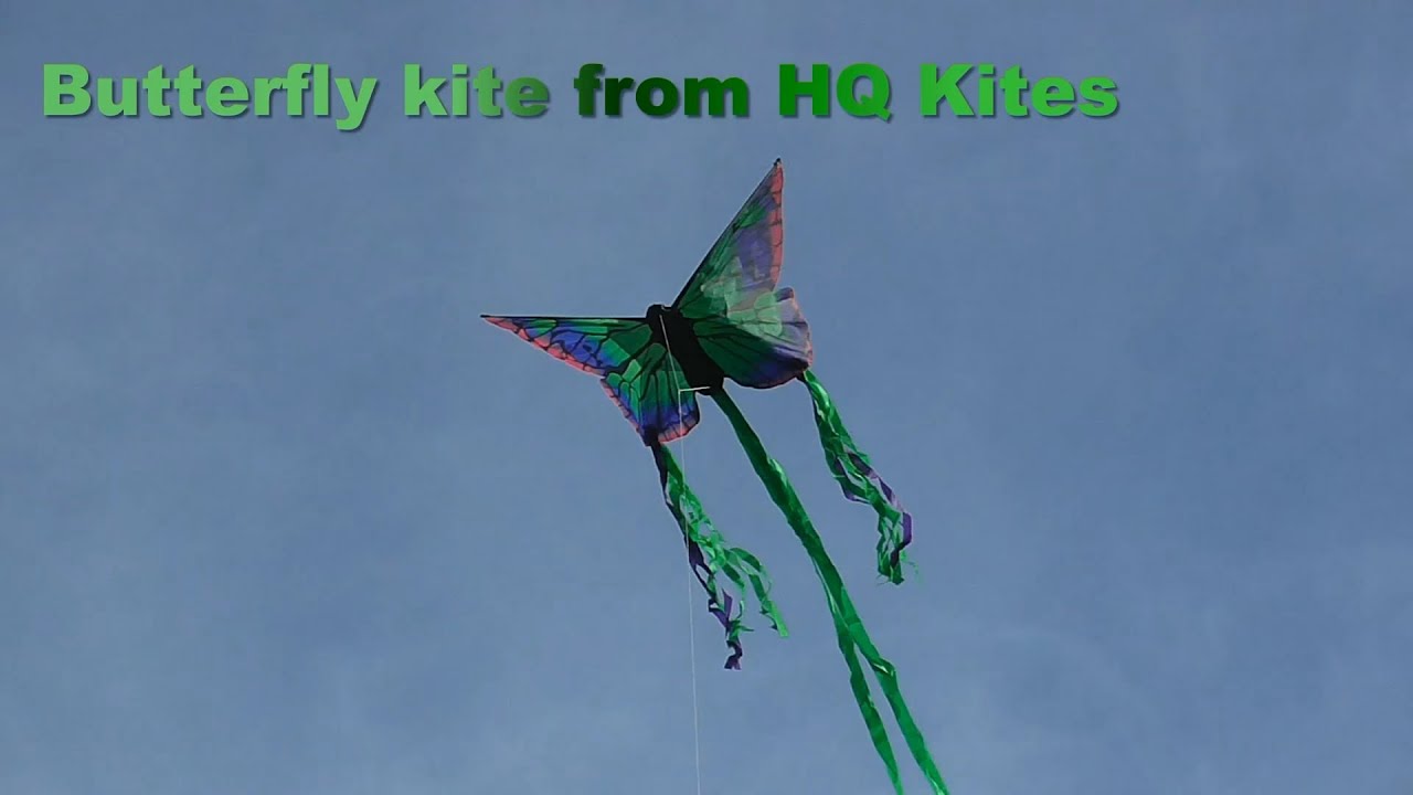 Butterfly kite by HQ Kites YouTube