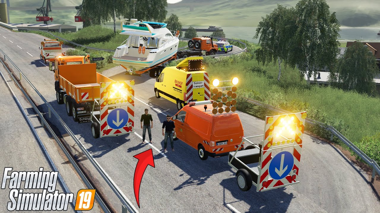 LS19 - Autobahnmeisterei muss die PRAKTIKANTEN LUXUS YACHT bergen [Teil ...