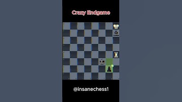 CRAZY ENDGAME #chess #chessshorts #chessstudy #magnuscarlsen #chesscom #chessgame