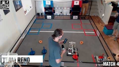 Remote Match 4 ULTIMATE GOAL FTC University Challenge Team Reno