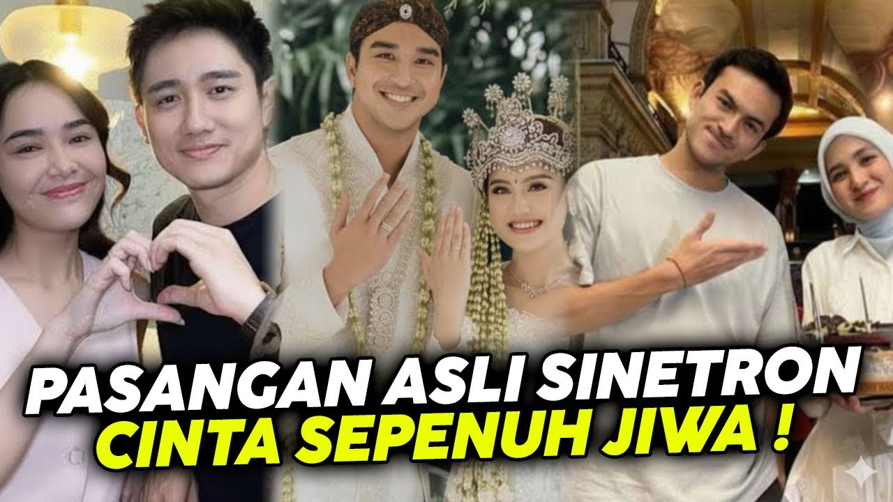 Pasangan Asli Pemain Sinetron Cinta Sepenuh Jiwa Yang Tayang di RCTI !!