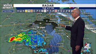 Tracking showers and storms while we watch the tropics