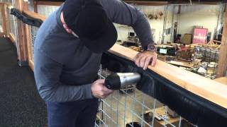 How to Straighten Saw Stache Bristles - Woodshop Dust Control
