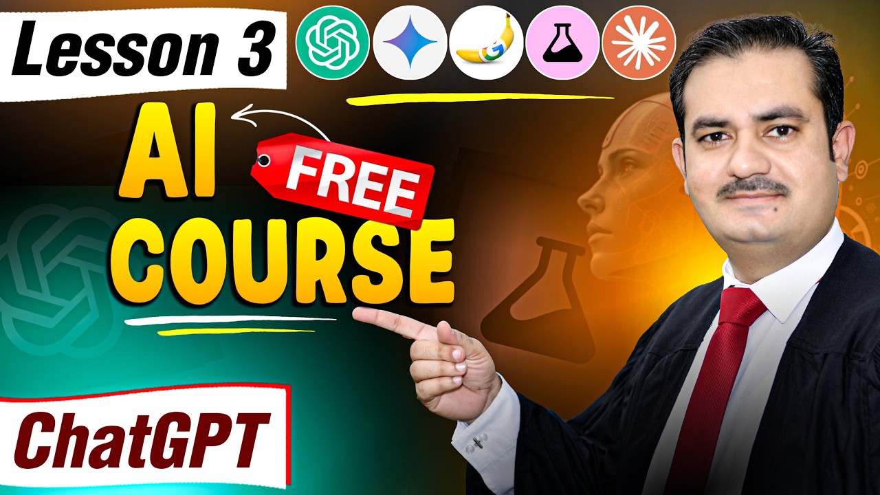 How to Use ChatGPT for Learning & Productivity | Free AI Course Lesson ...