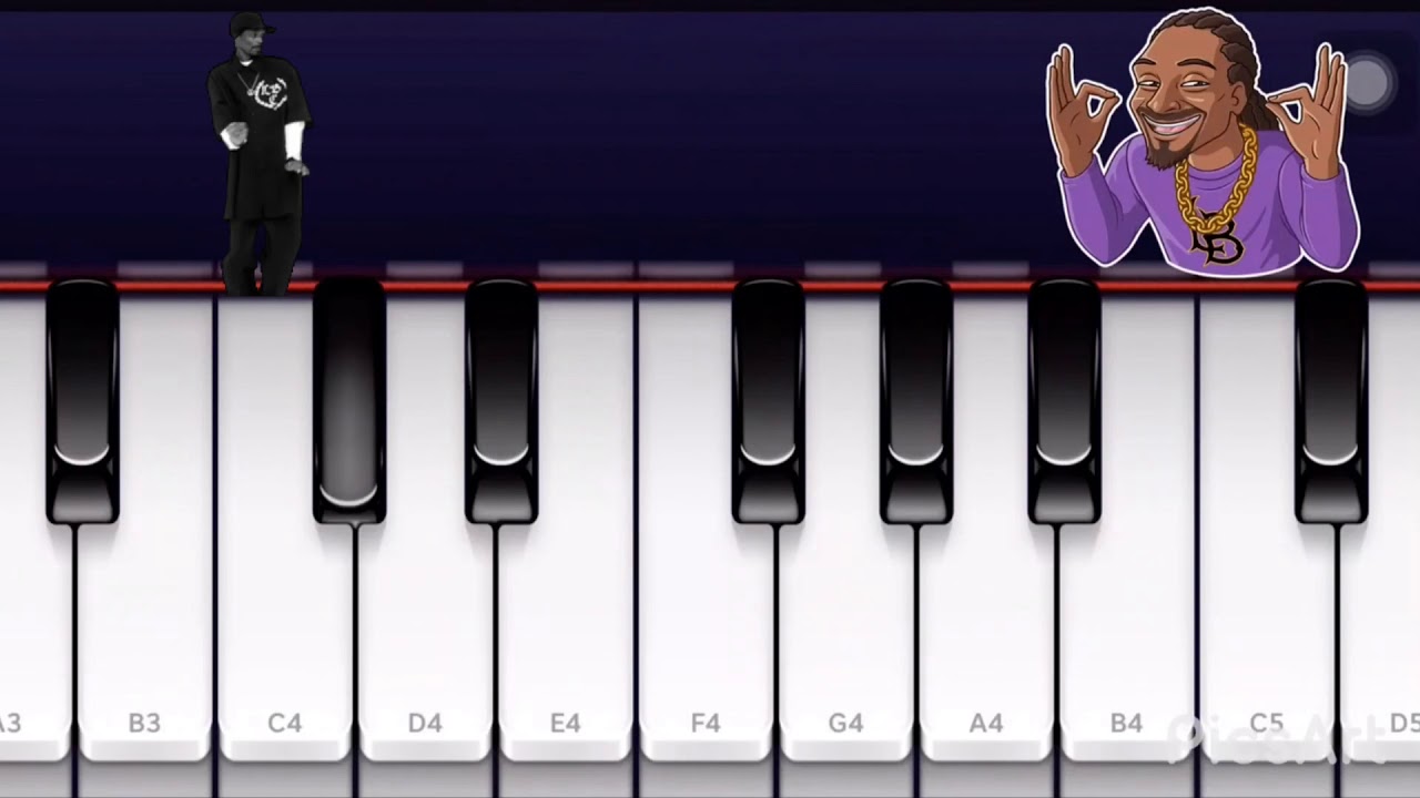 How to play Dr.Dre on piano EASY - YouTube