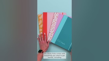 Check Out the New Sticky Folio by We R Makers!