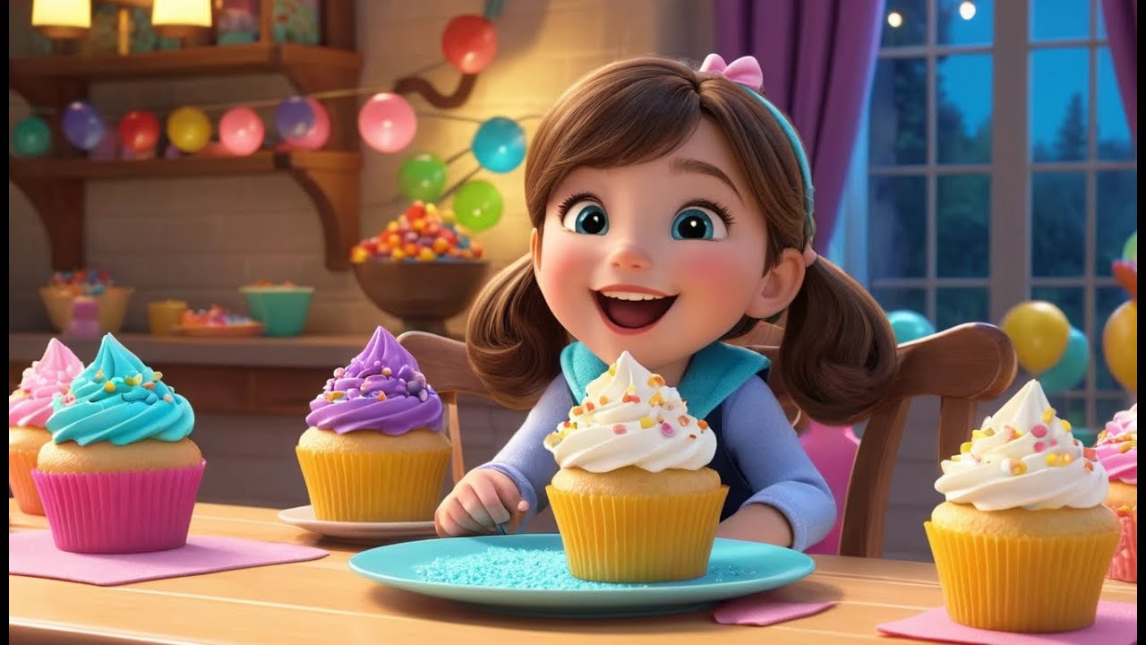 The Cupcake Parade Goes Marching On | Fun Dessert-Themed Nursery Rhyme for Kids | Sing-Along Song