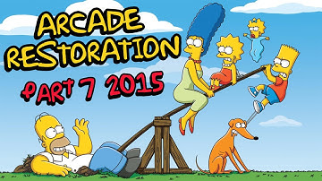 Simpsons Arcade Restoration part 7 2015
